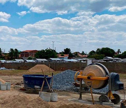 Prefeitura Municipal executa serviço de reforma em cemitério público